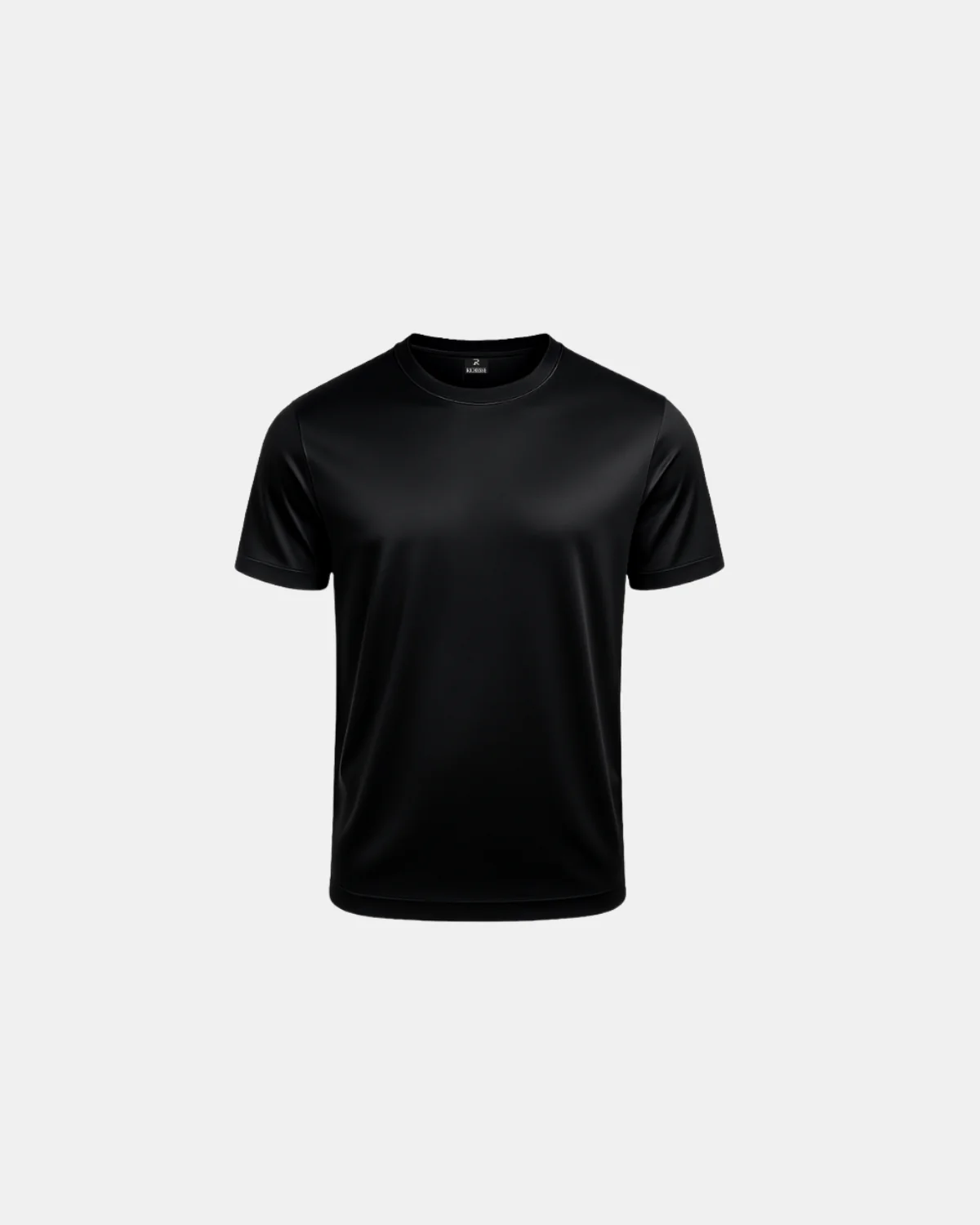 SHINY ESSENTIAL SHIRT BLACK
