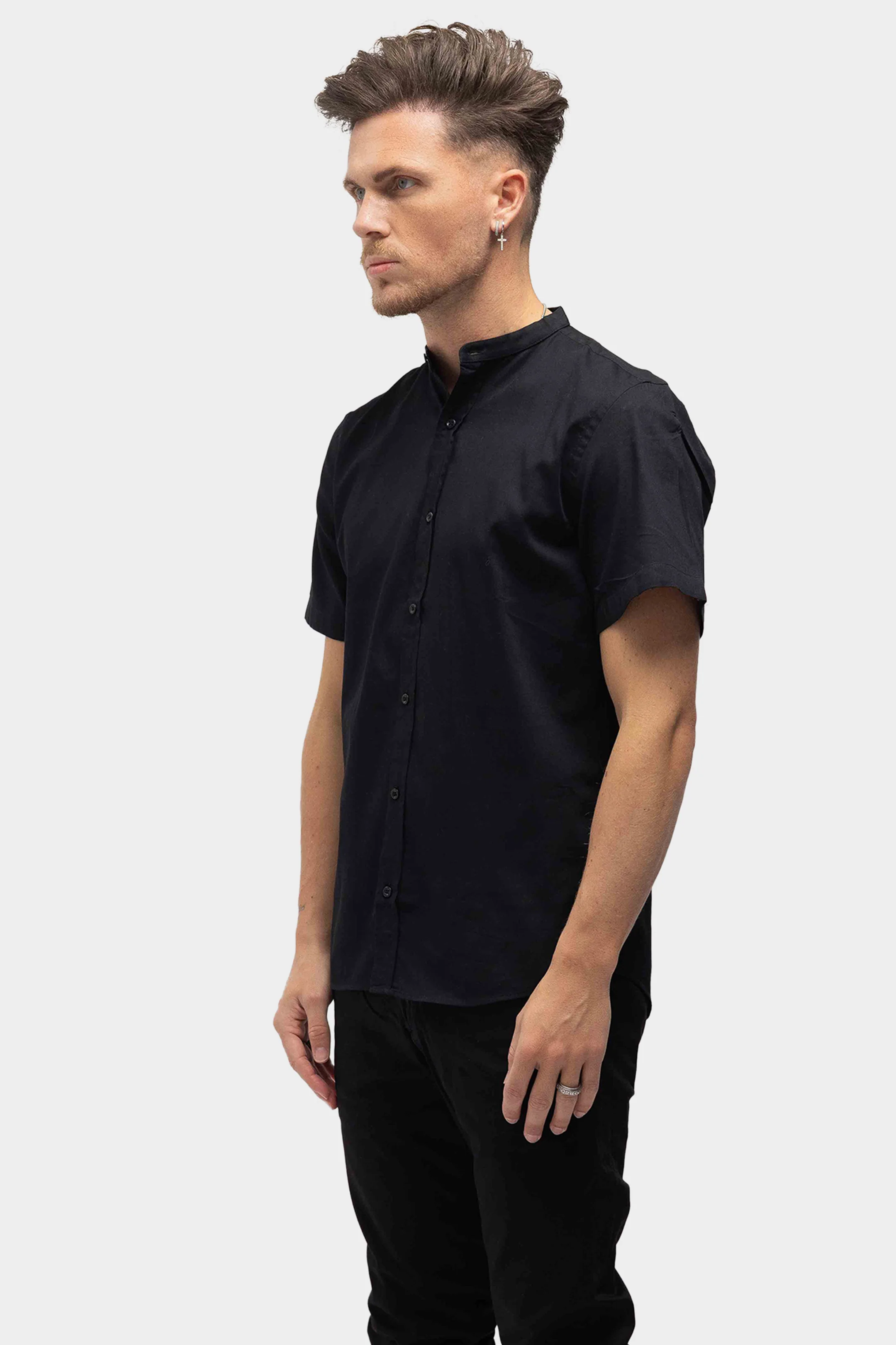 MAO BLACK SHIRT - Image 4