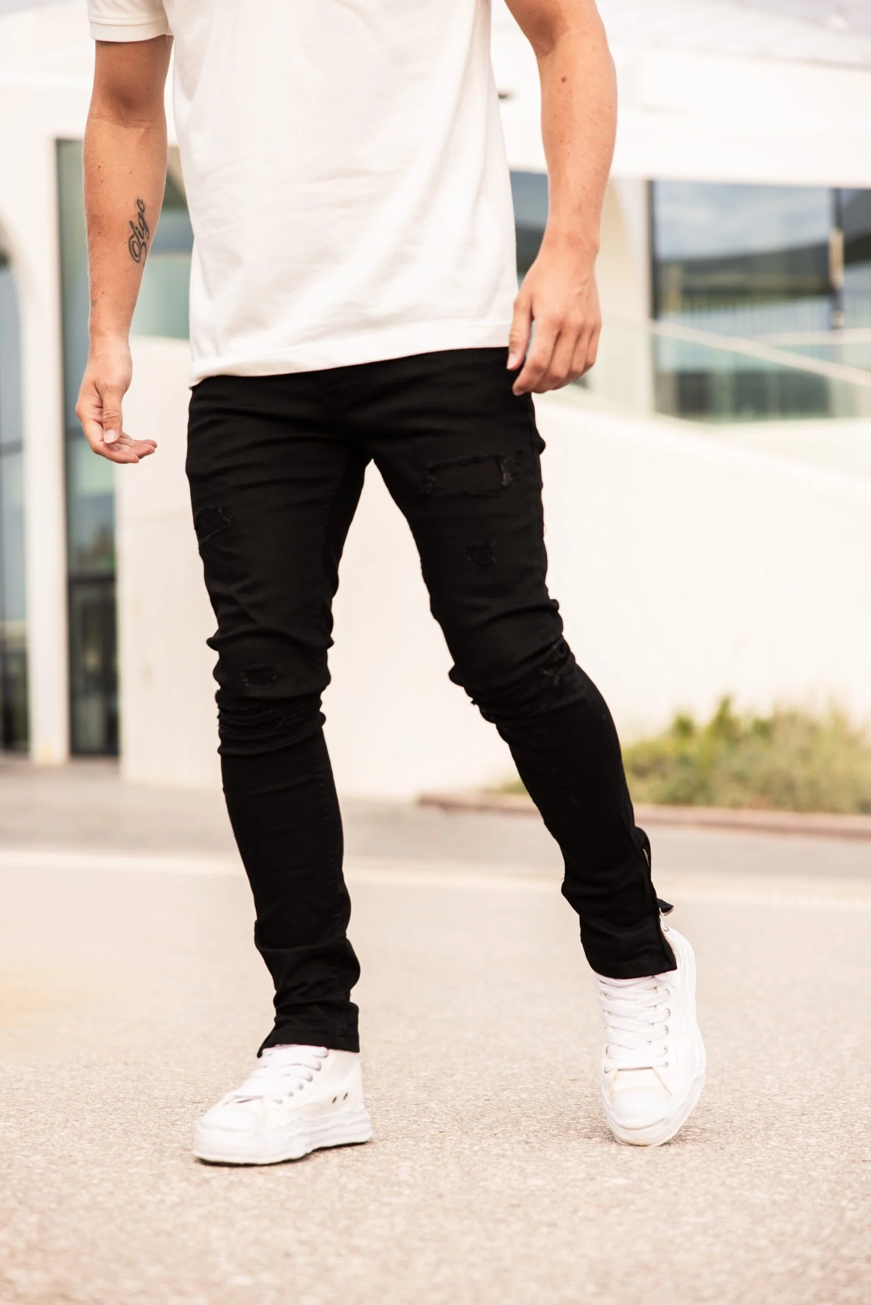 NAPOLEON BLACK JEANS - Image 2