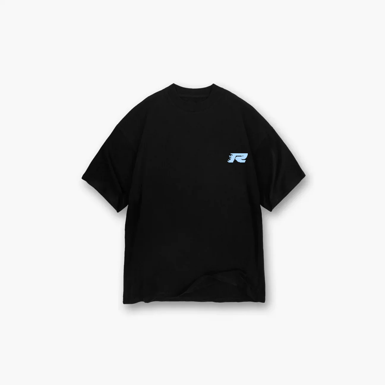 PARIS T-SHIRT BLACK BLUE - Image 3