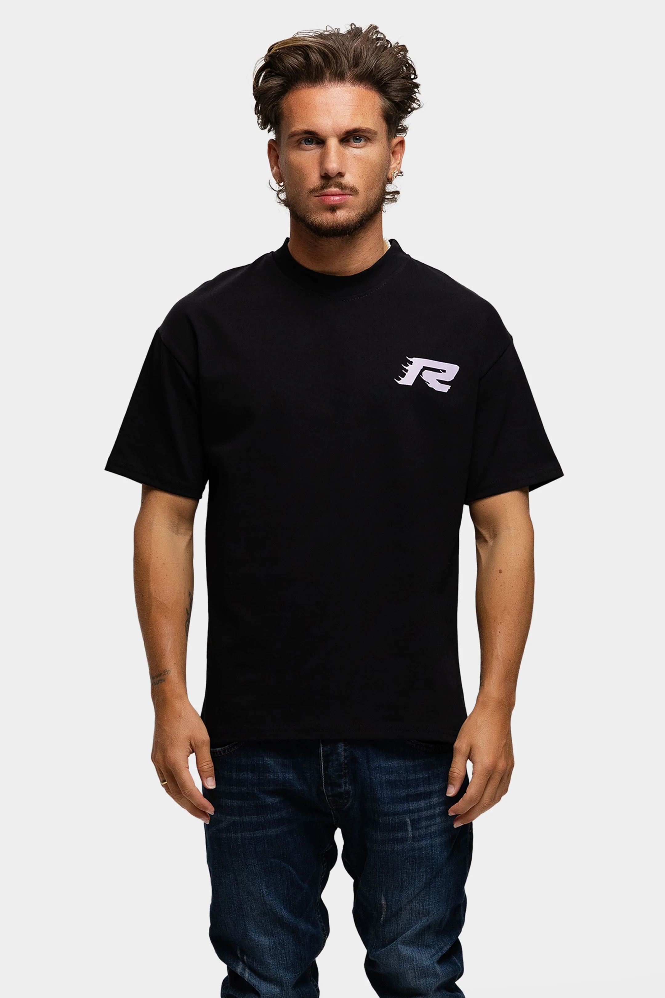 PARIS T-SHIRT BLACK PINK - Image 3