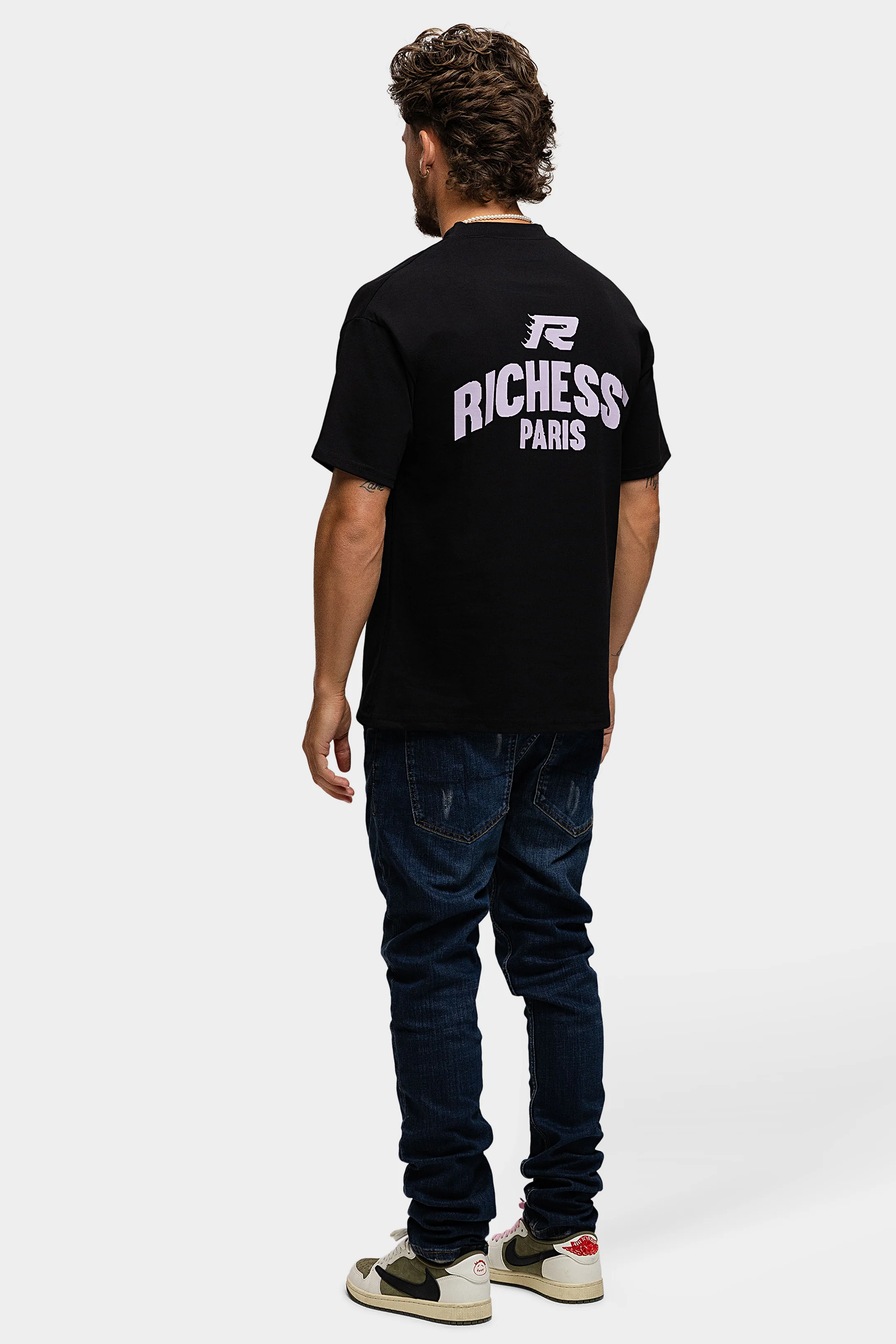 PARIS T-SHIRT BLACK PINK - Image 5