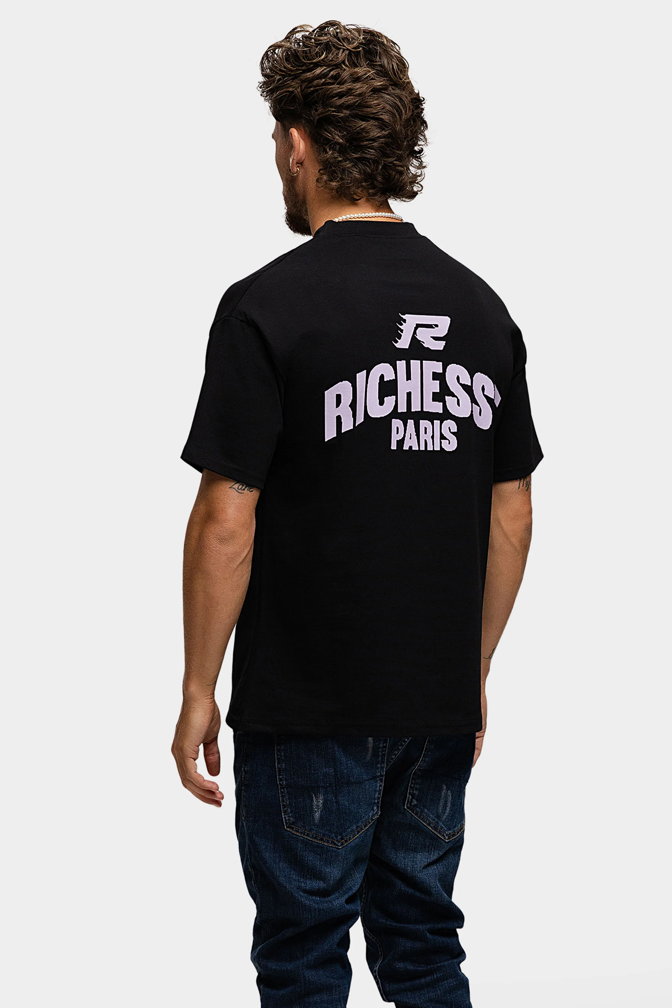 PARIS T-SHIRT BLACK PINK - Image 6