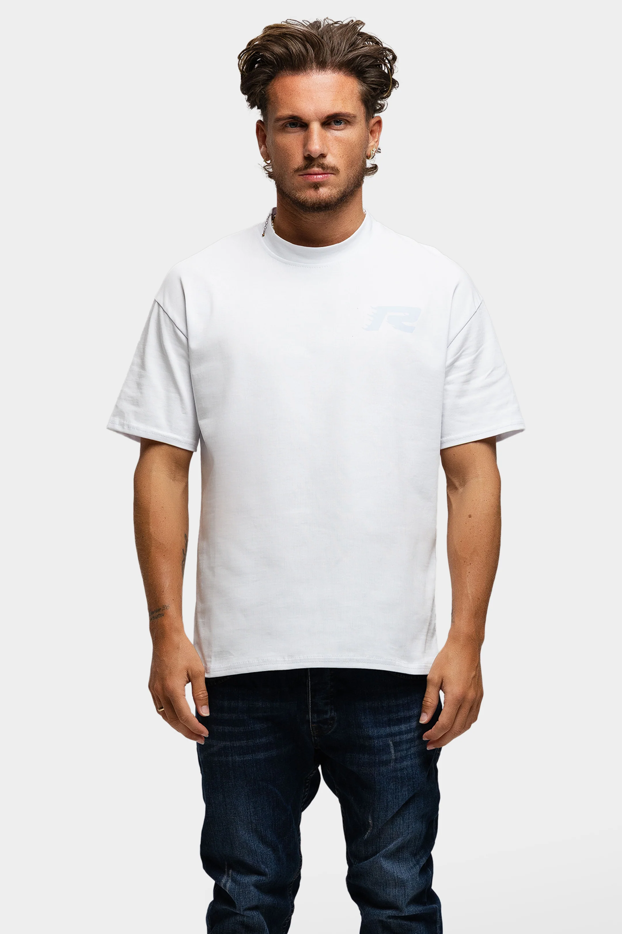 PARIS T-SHIRT WHITE BLUE - Image 3