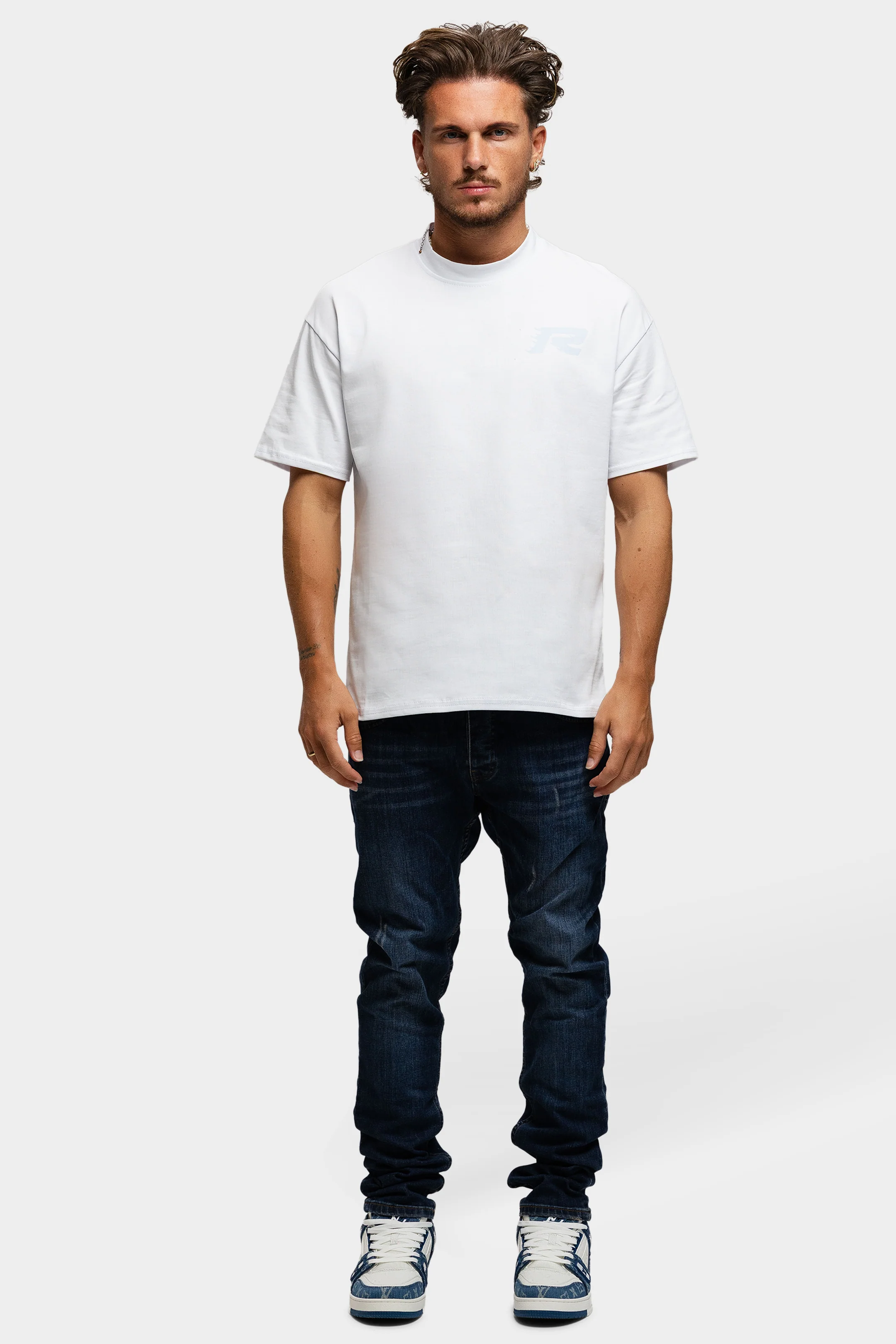 PARIS T-SHIRT WHITE BLUE - Image 4