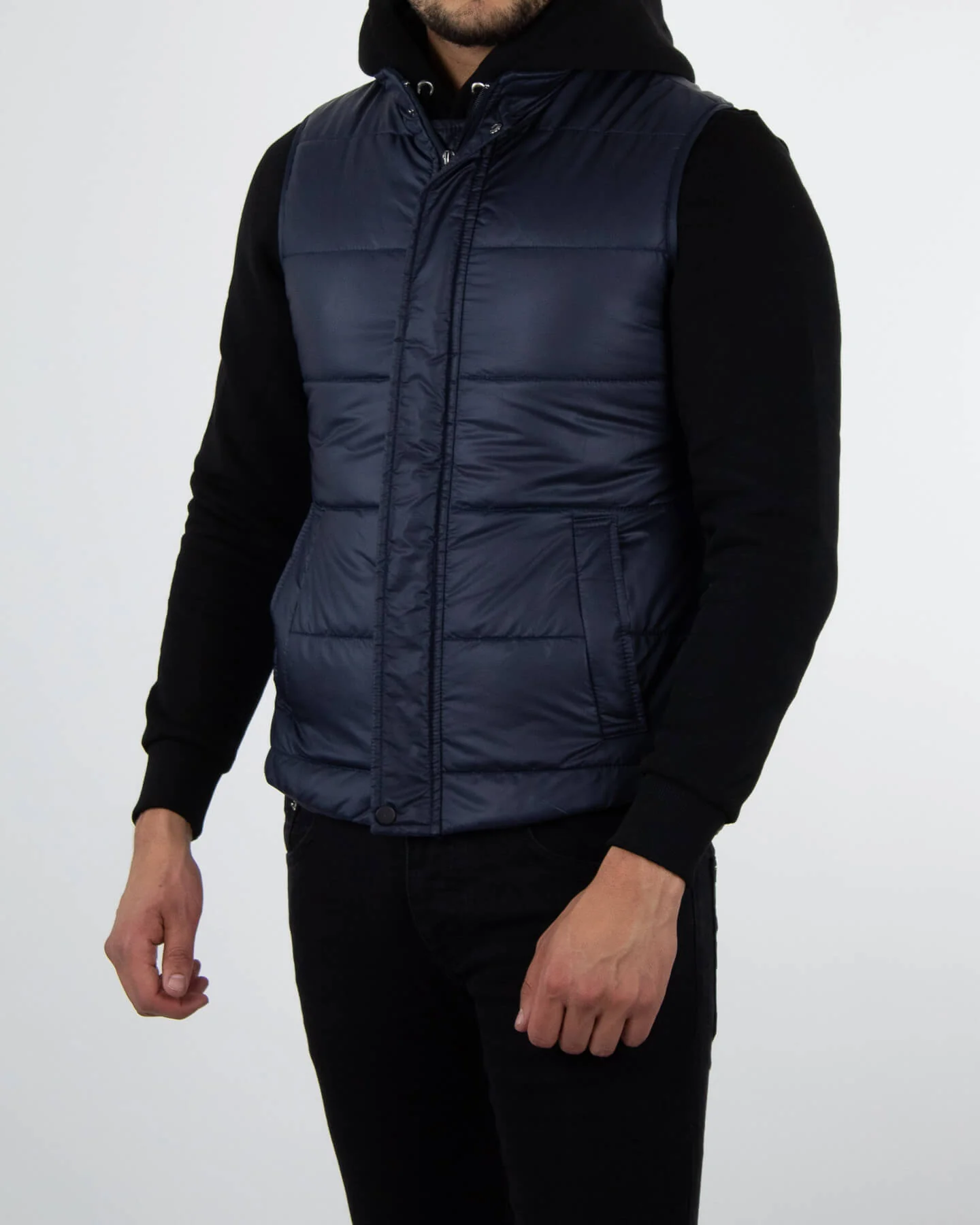 Richesse Deluxe Bodywarmer Navy - Image 3