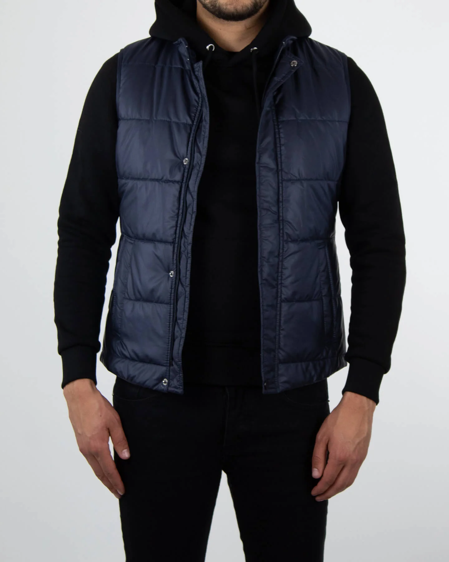 Richesse Deluxe Bodywarmer Navy - Image 4