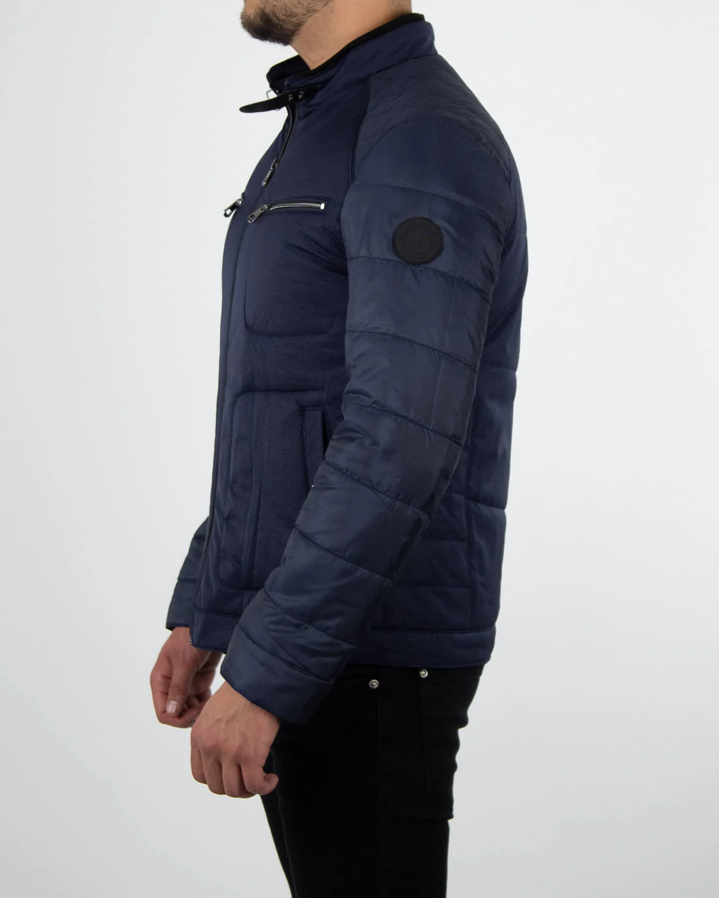 Richesse Jacket Navy Blue - Image 3
