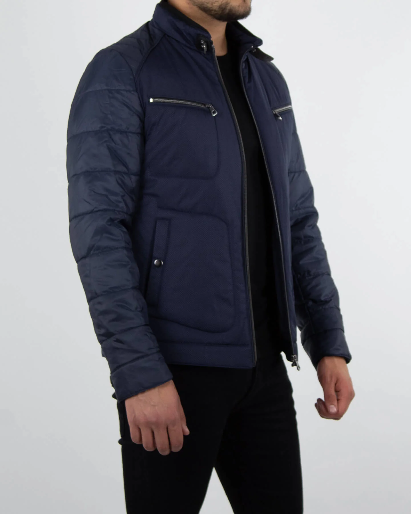 Richesse Jacket Navy Blue - Image 5