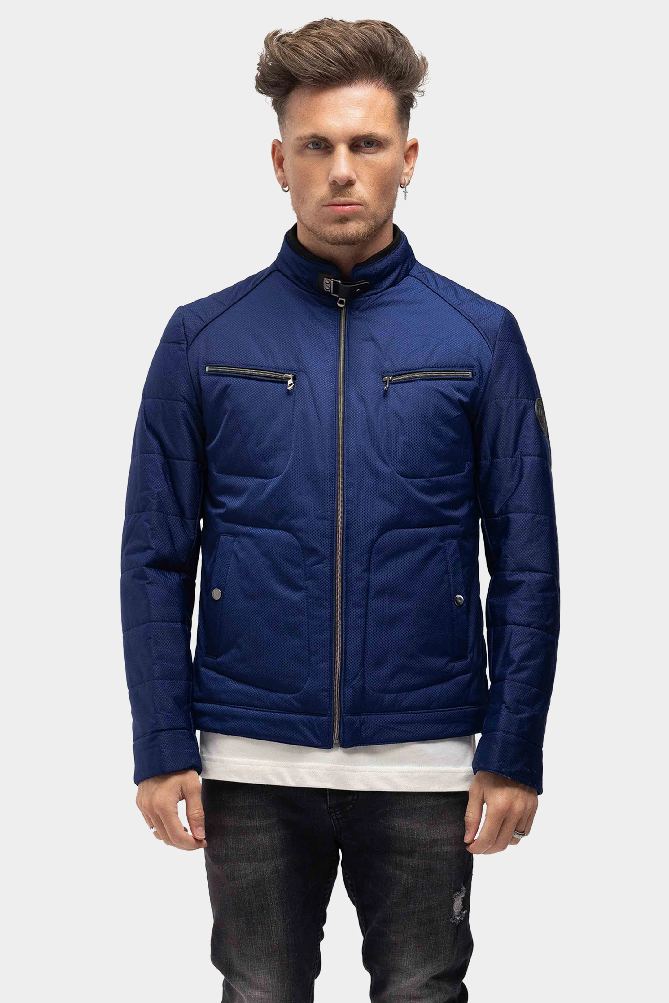 Richesse Jacket Royal Blue - Image 5