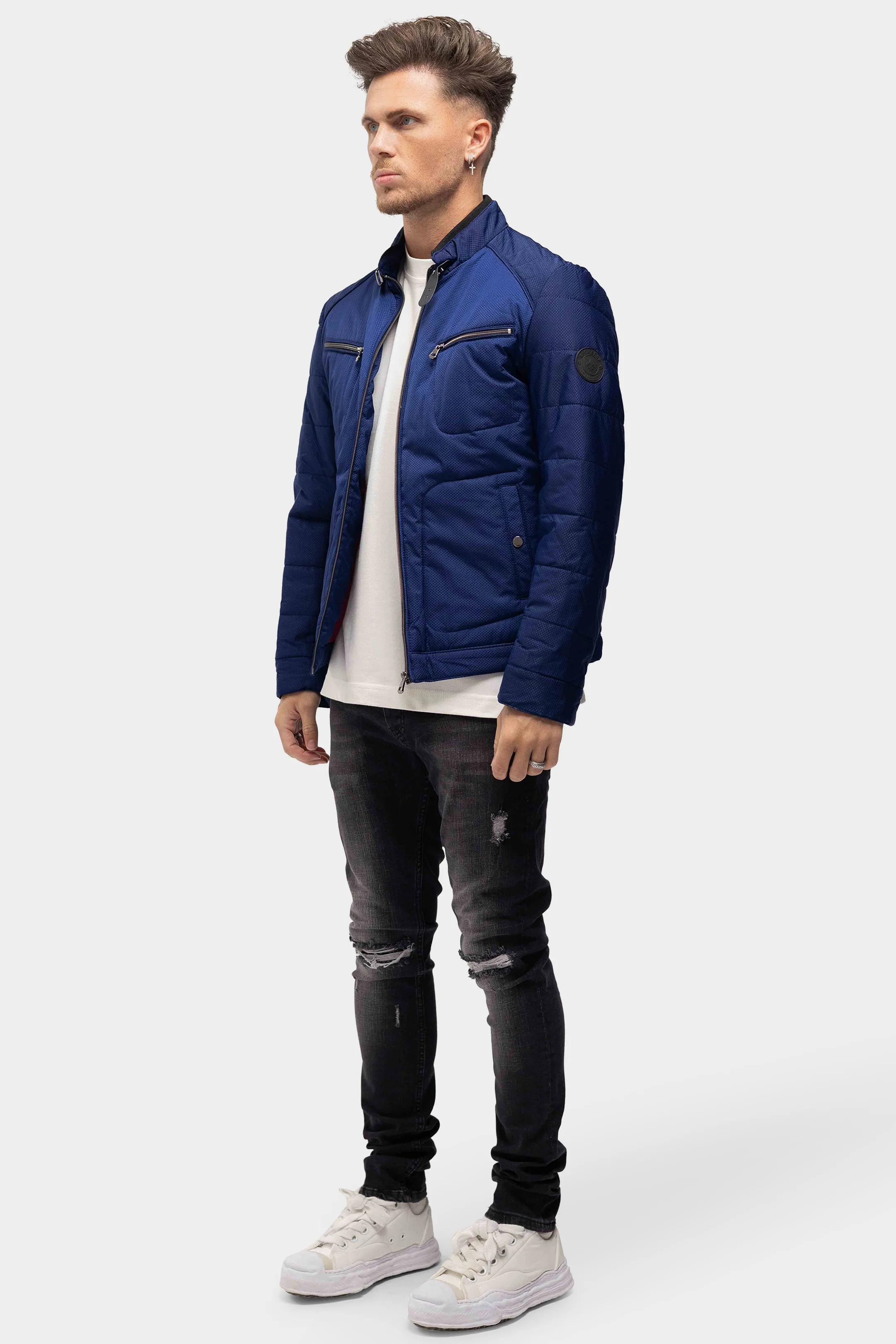 Richesse Jacket Royal Blue - Image 6