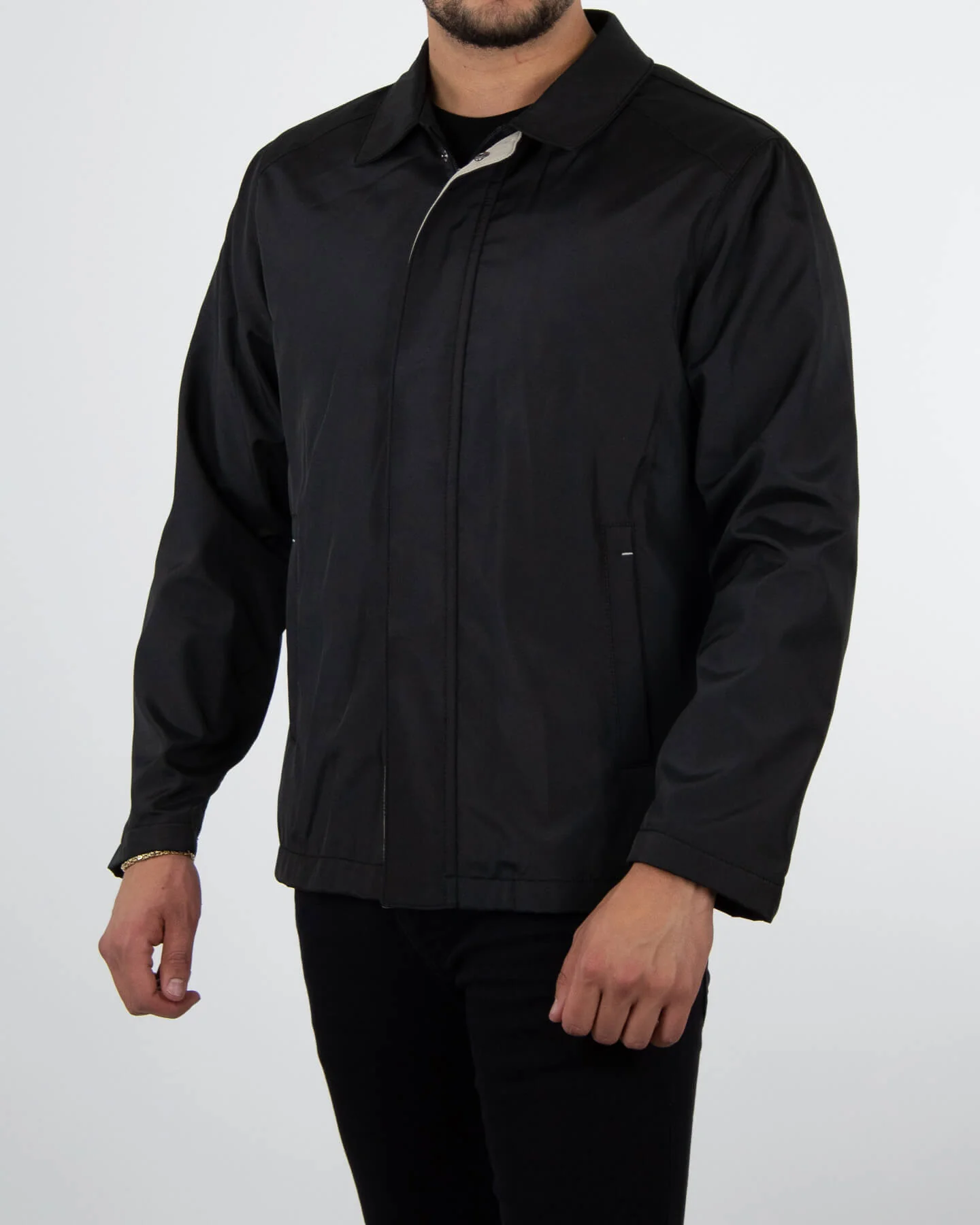 Richesse Trenchcoat Black - Image 3
