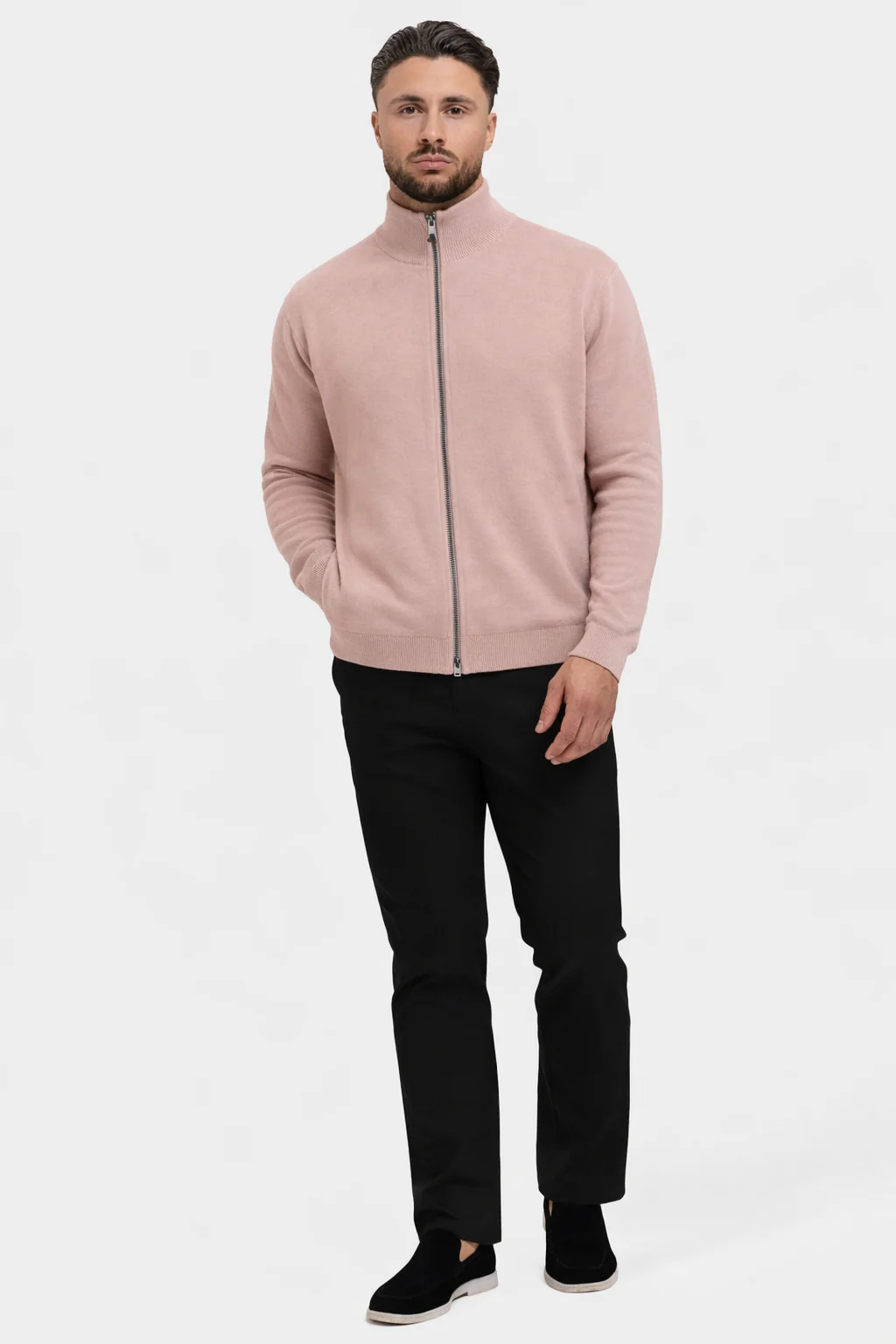 RIVAS HEAVY ZIPPER VEST | CREME - Image 4