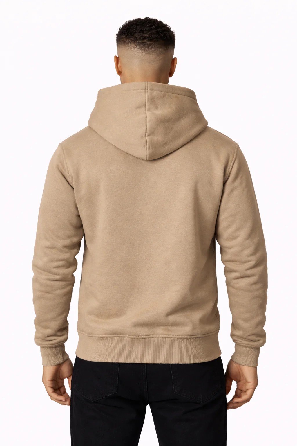 RK BLANK HOODIE OLIVE REGULAR FIT - Image 3