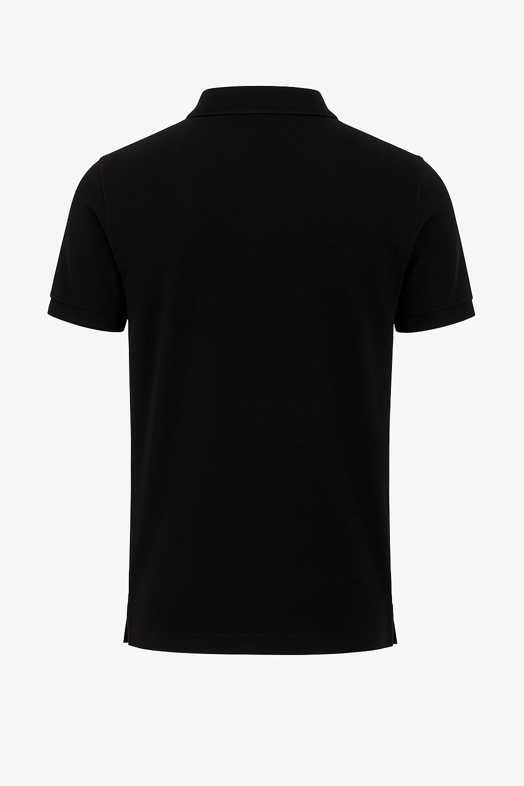 PIQUE CORE POLO | BLACK - Image 4