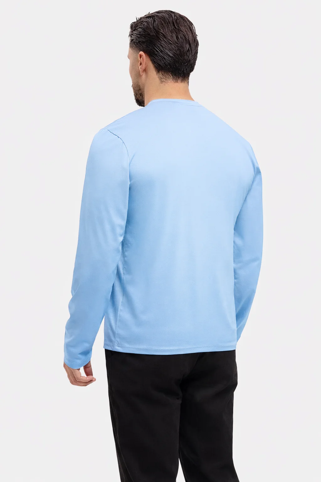 SHINY ESSENTIAL LONGSLEEVE SKY BLUE - Image 4