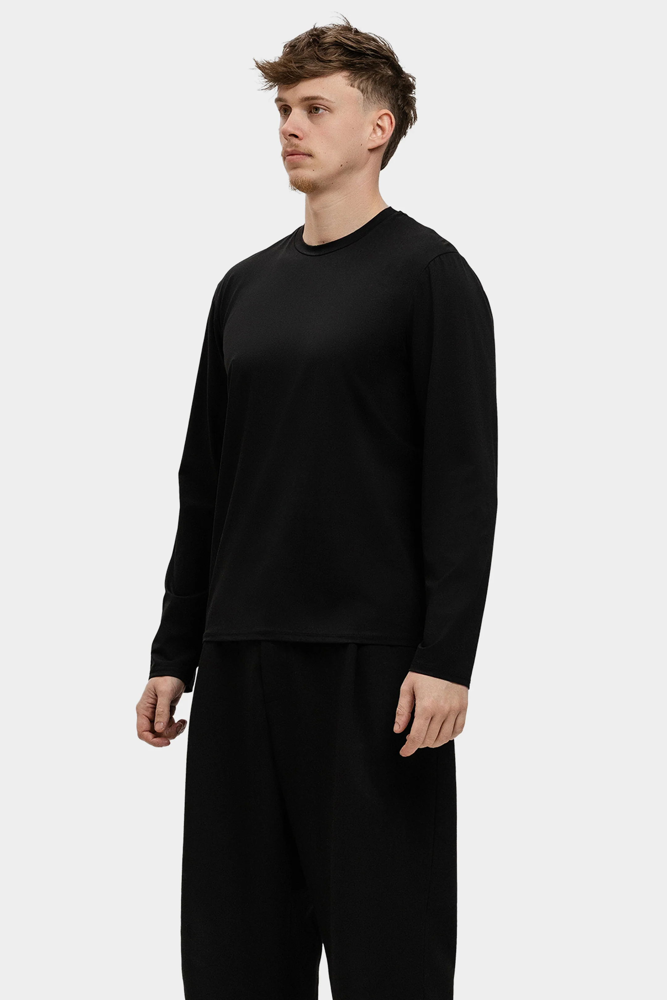 SHINY ESSENTIAL LONGSLEEVE BLACK - Image 6