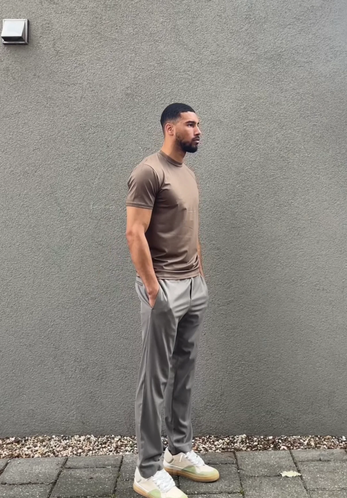 SHINY ESSENTIAL SHIRT OLIVE - Image 3