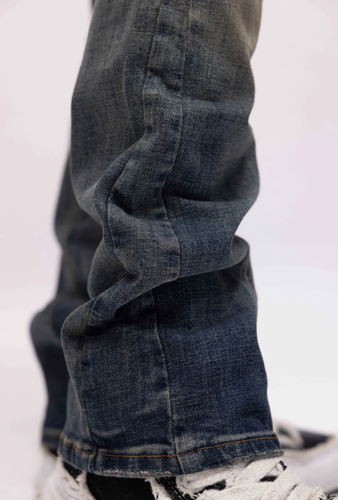 SNIT FLARED JEANS - Image 6