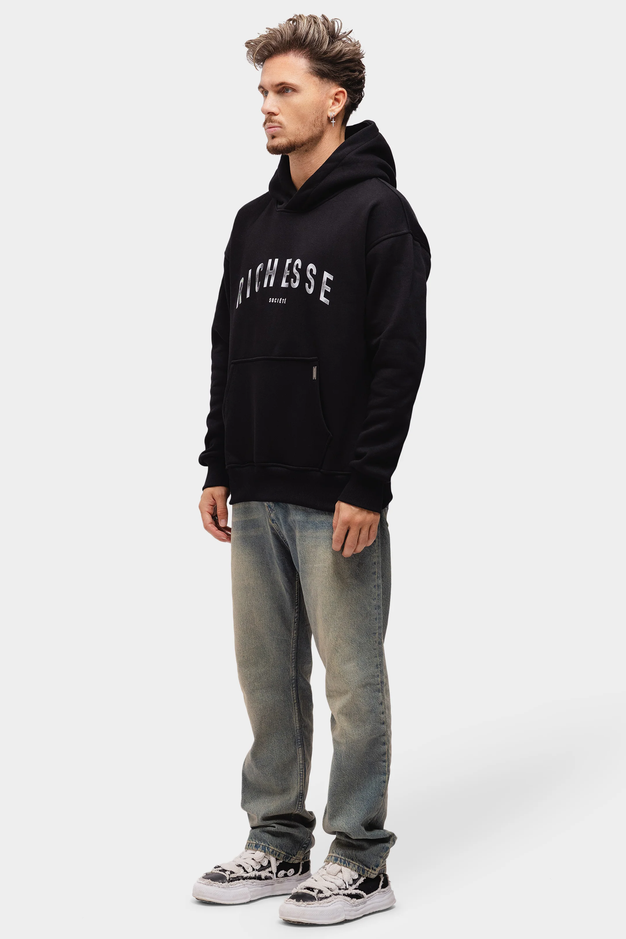 SOCIÉTÉ HOODIE BLACK - Image 4