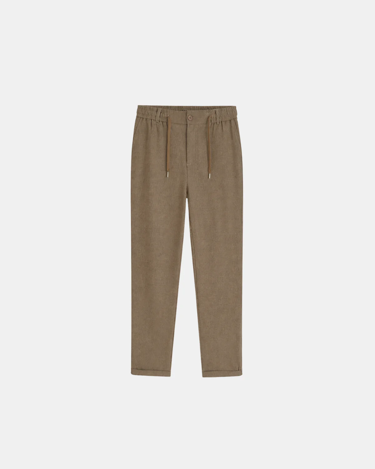 TAILERED PANTS | BROWN - Image 2