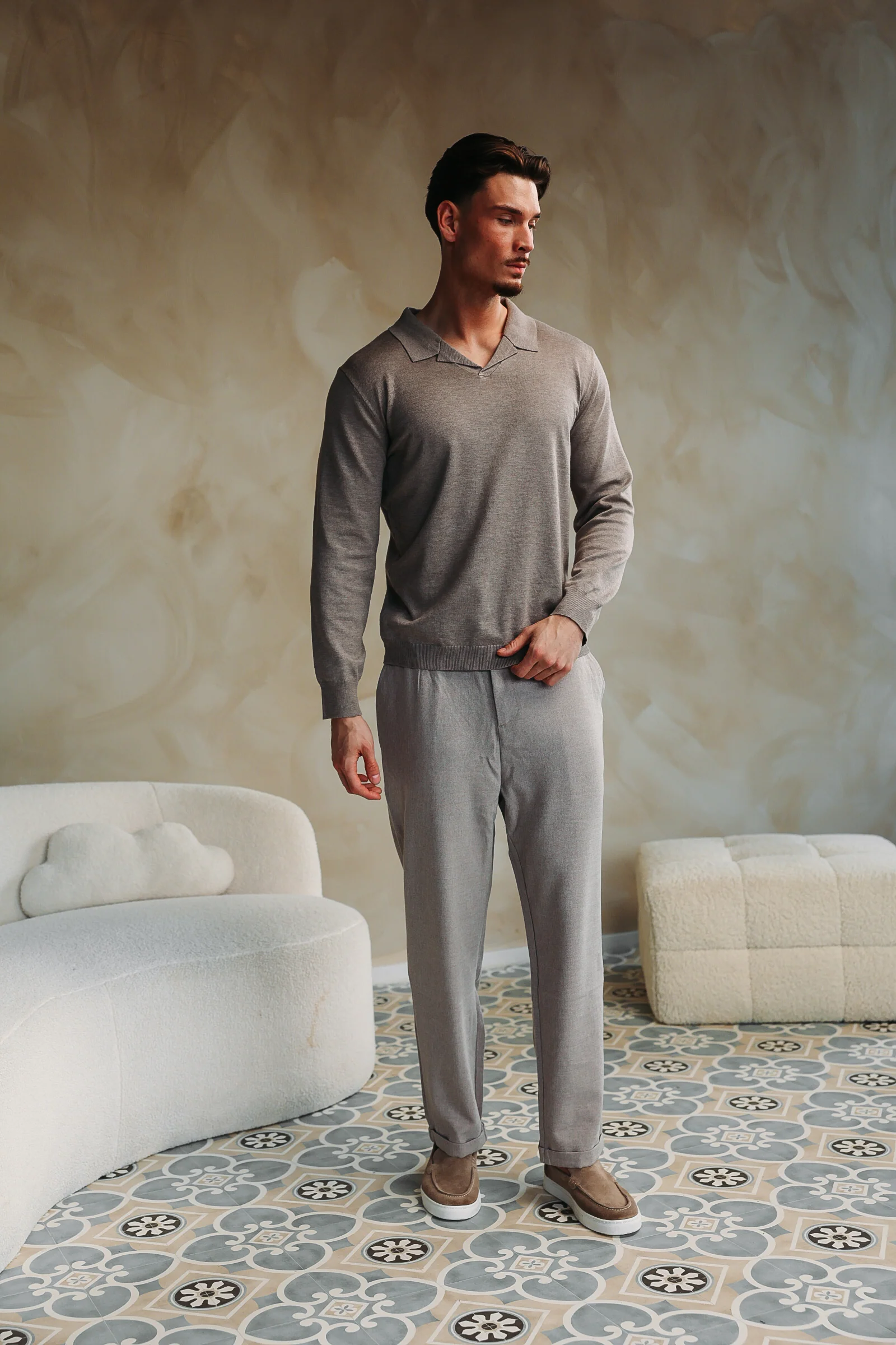 TAILERED PANTS | CREME - Image 2