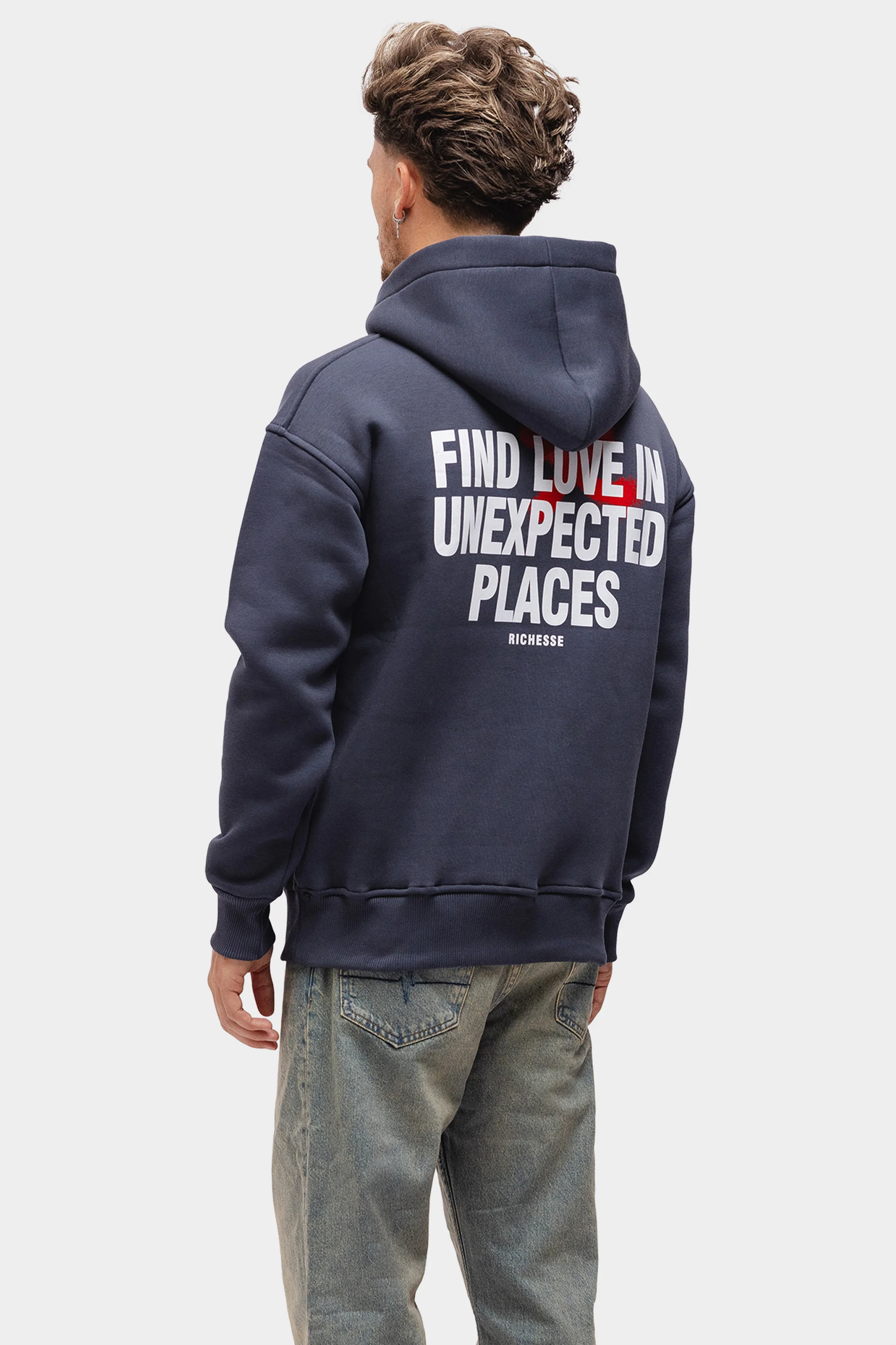 UNEXPECTED HOODIE GREY - Image 2