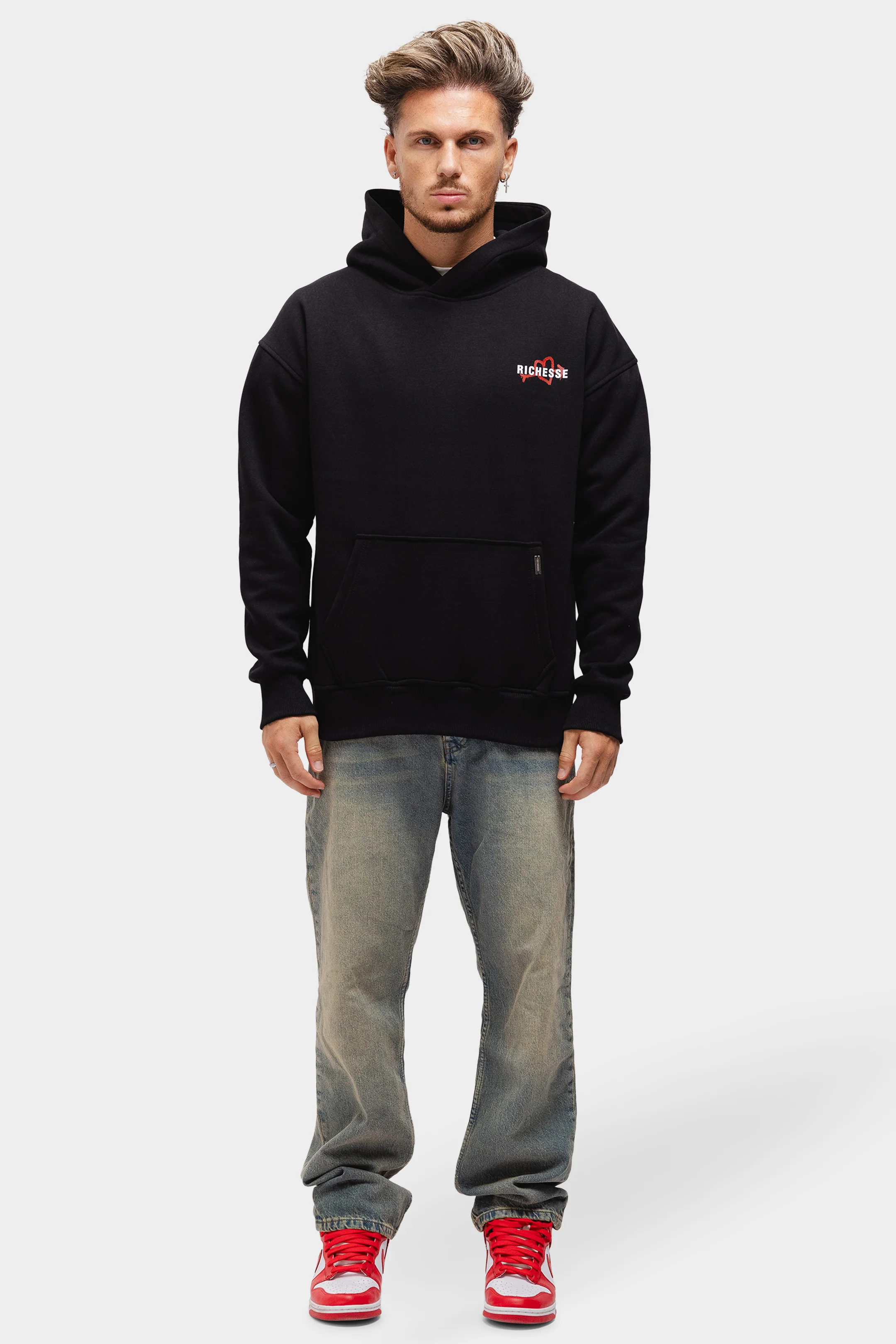 UNEXPECTED HOODIE BLACK - Image 4