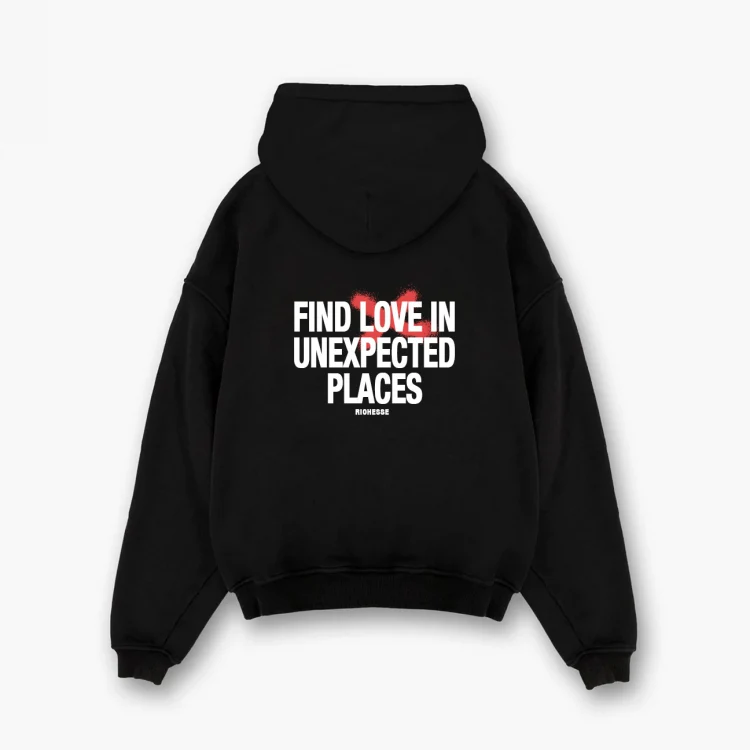 UNEXPECTED HOODIE BLACK - Image 8