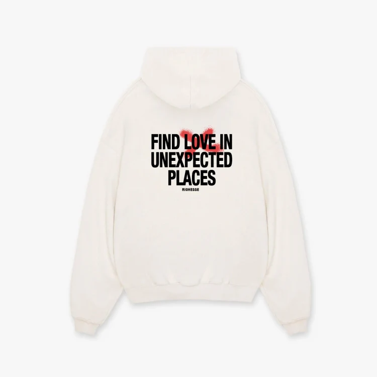 UNEXPECTED HOODIE WHITE - Image 3