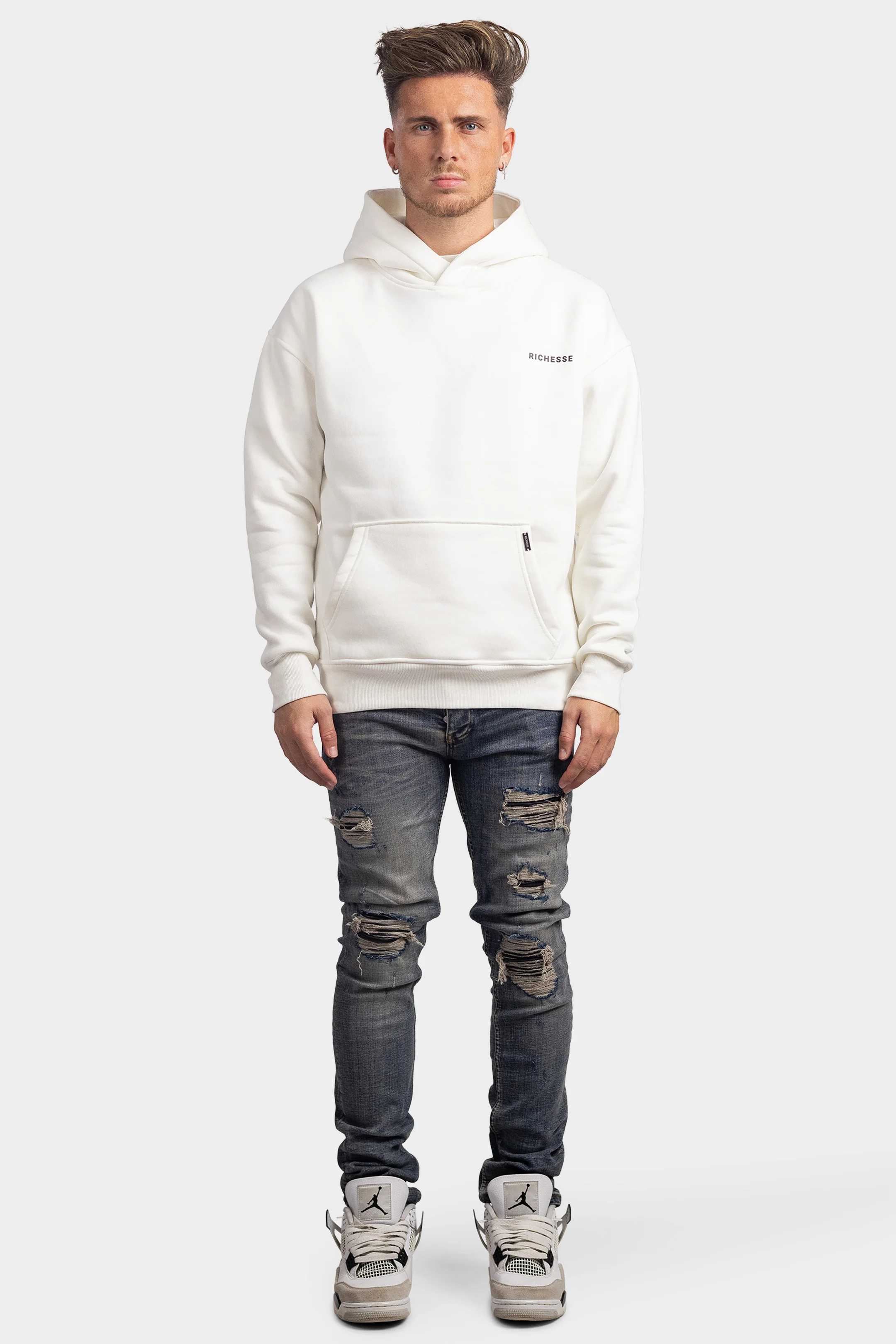 UNFORGETTABLE HOODIE WHITE - Image 4
