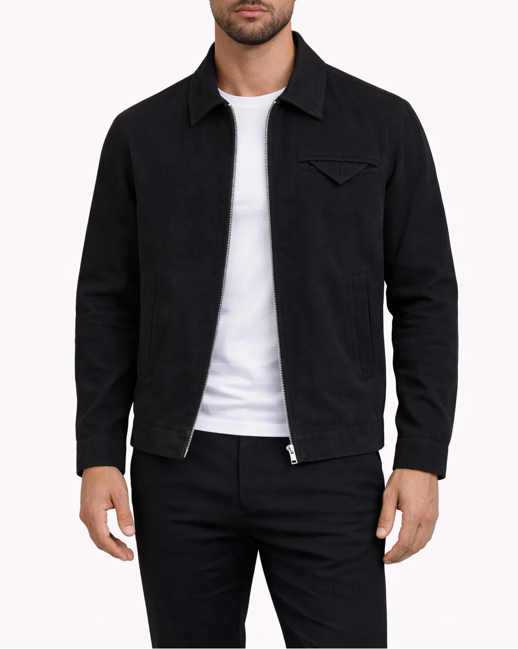 VALERMO ZIP JACKET | BLACK - Image 2