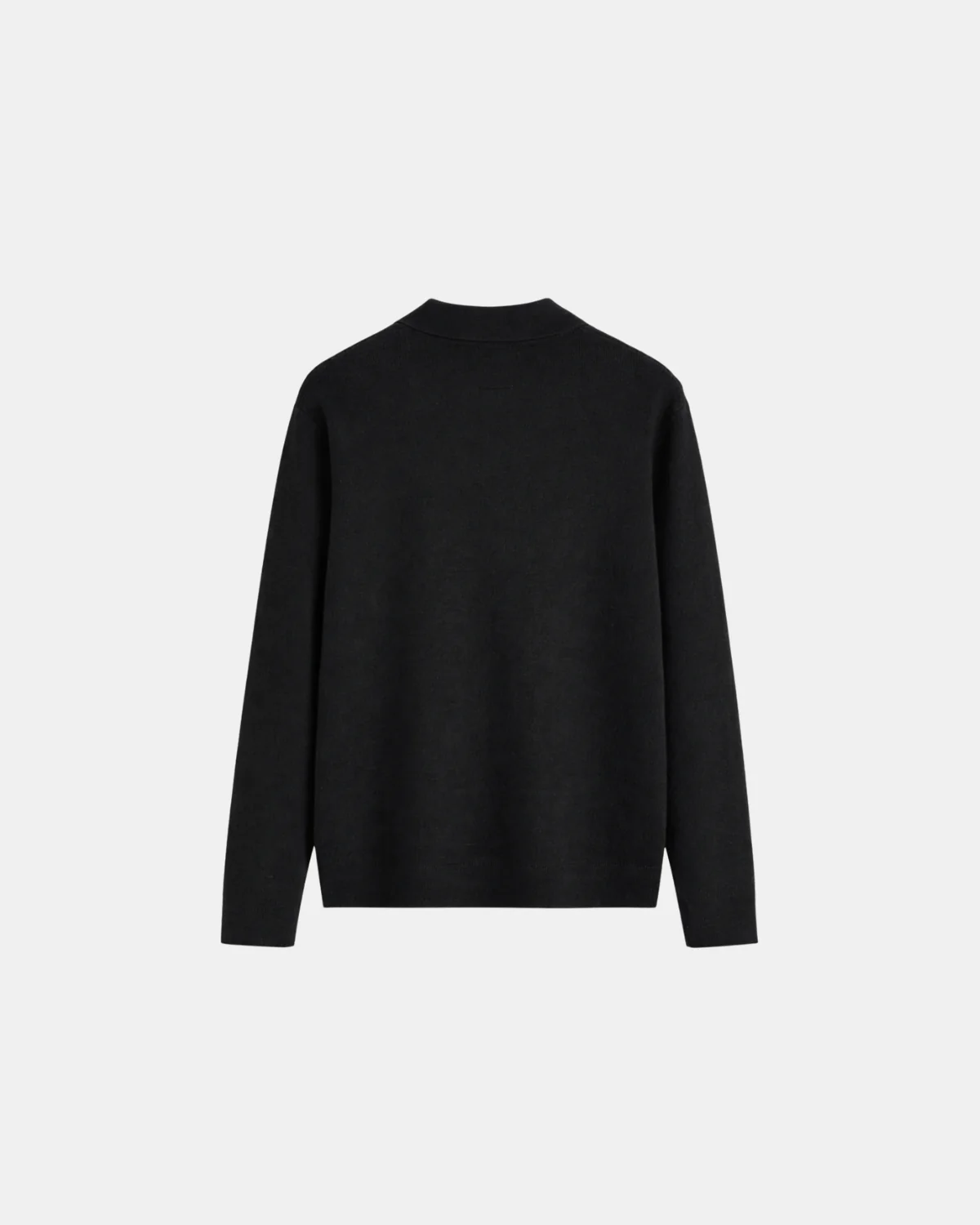 VALERO KNITTED POLO | BLACK - Image 3